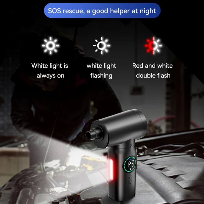 2-in-1 Wireless Handheld Vacuum & Air Blower (Rechargeable)