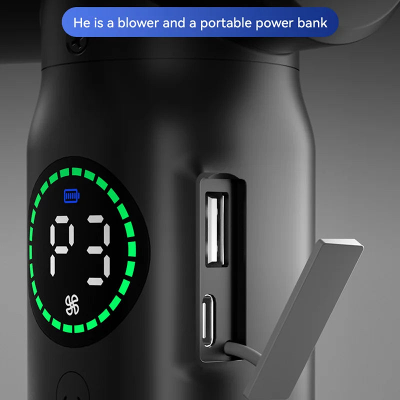 2-in-1 Wireless Handheld Vacuum & Air Blower (Rechargeable)